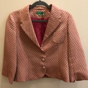 VINTAGE tibi cropped blazer! rare!
